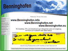 Tablet Screenshot of benninghofen.net